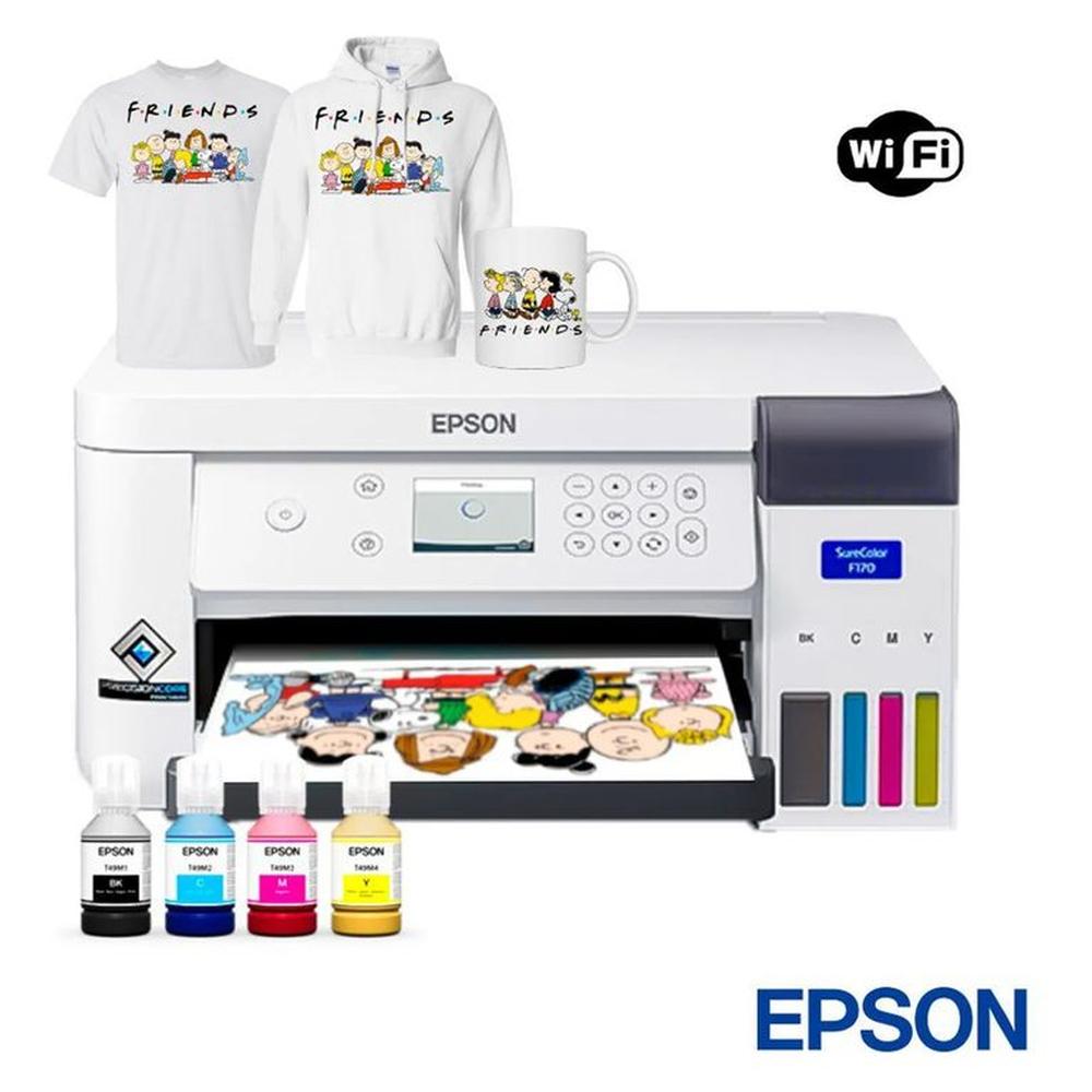 Impresora Epson F170 De Sublimacion A4 Sistema Continuo Epson