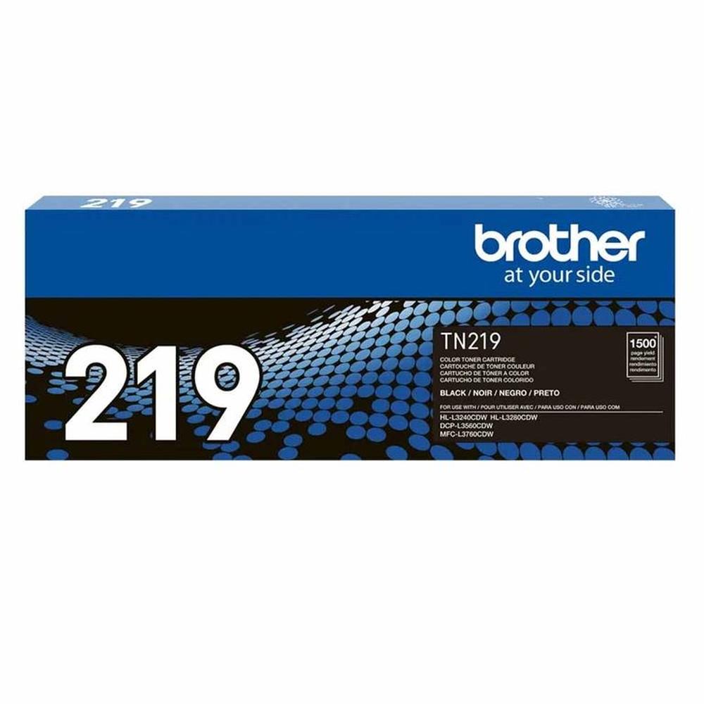 Toner Brother TN-219BK Black L3560 L3760 L3280 1500 Pag