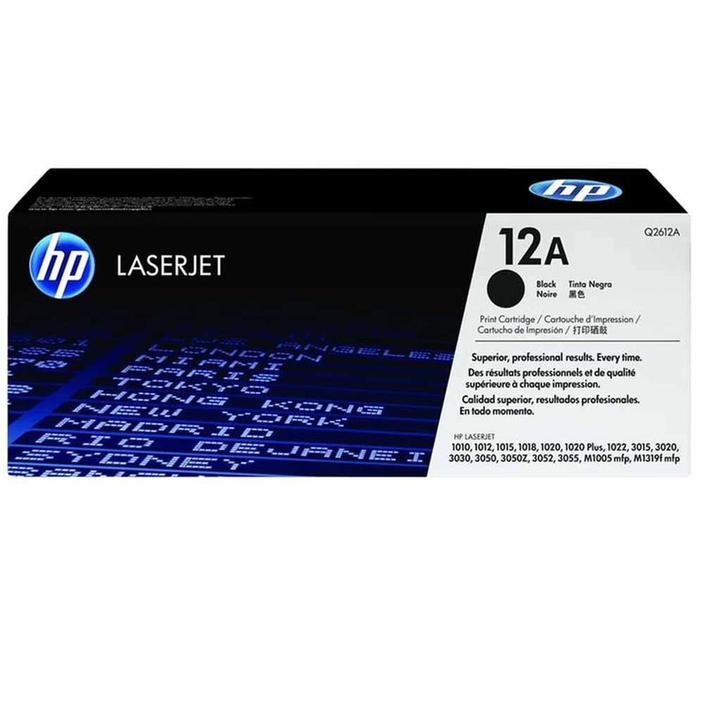 TONER HP Q2612A LJ1020/3052/3055/1005/3050 2000 Mil Paginas