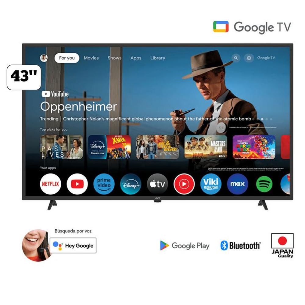 TV  43''JVC LT-43KM348 SMART FHD GOOGLE TV