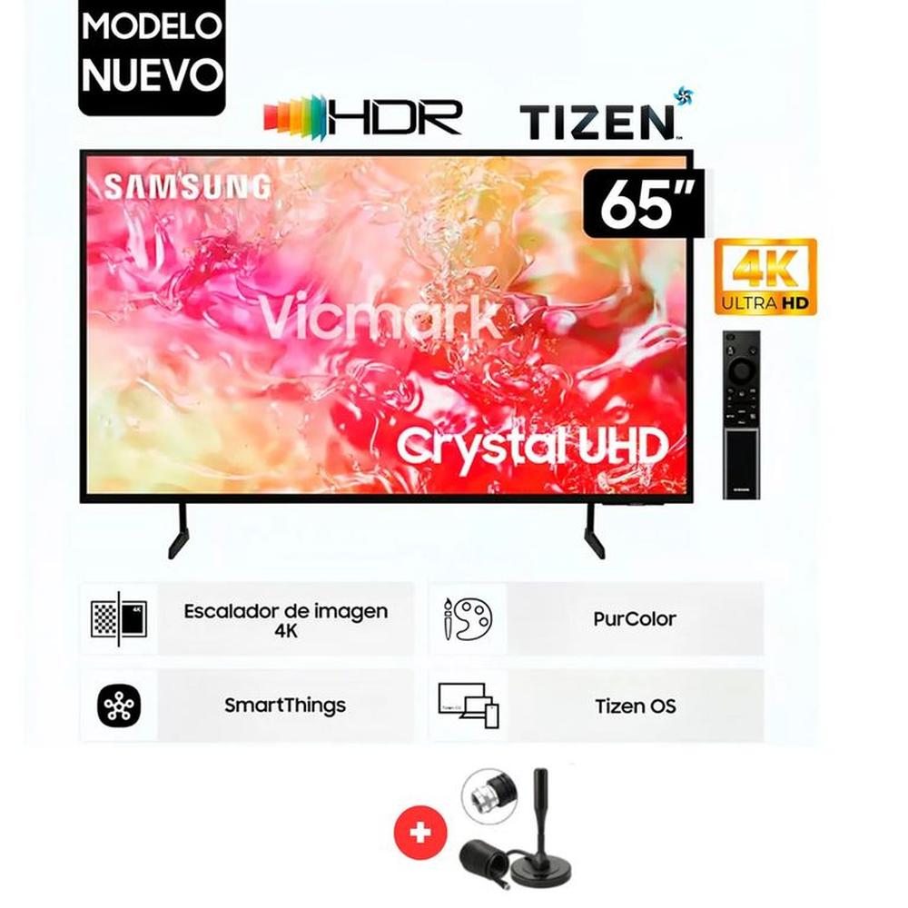 TV SAMSUNG 65 65DU7000G 4K SMART CRYSTAL UHD  ANTENA DIGITAL