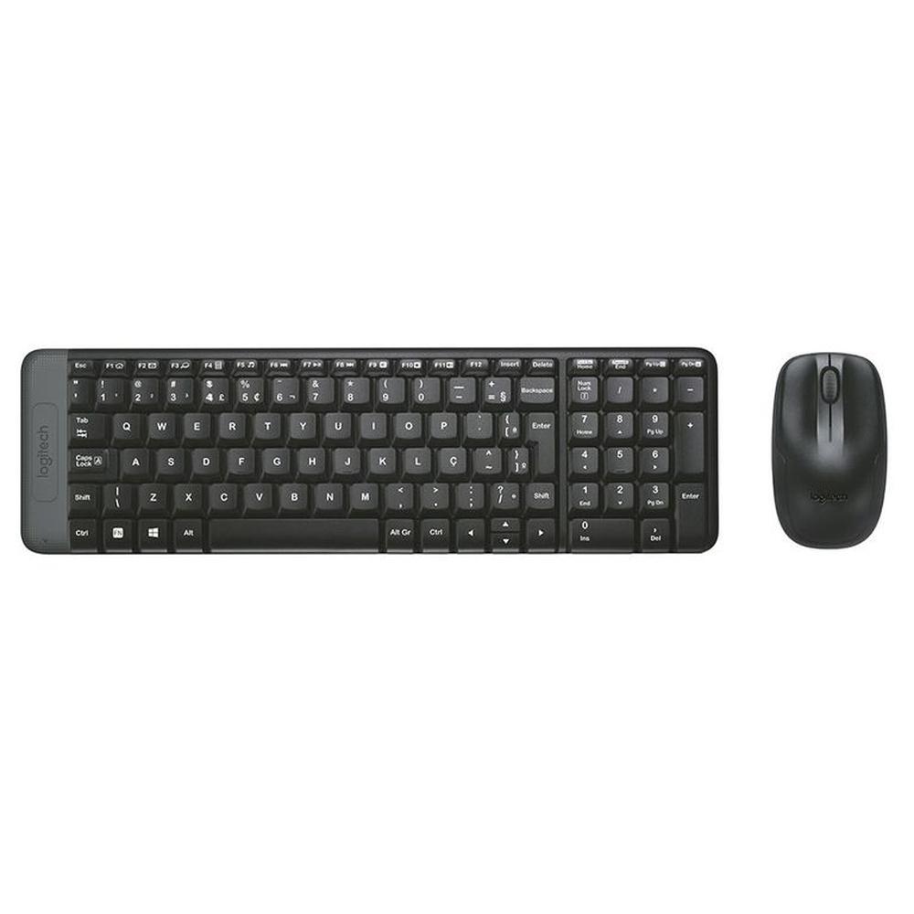 Teclado + Mouse Inalambrico Logitech Mk 220