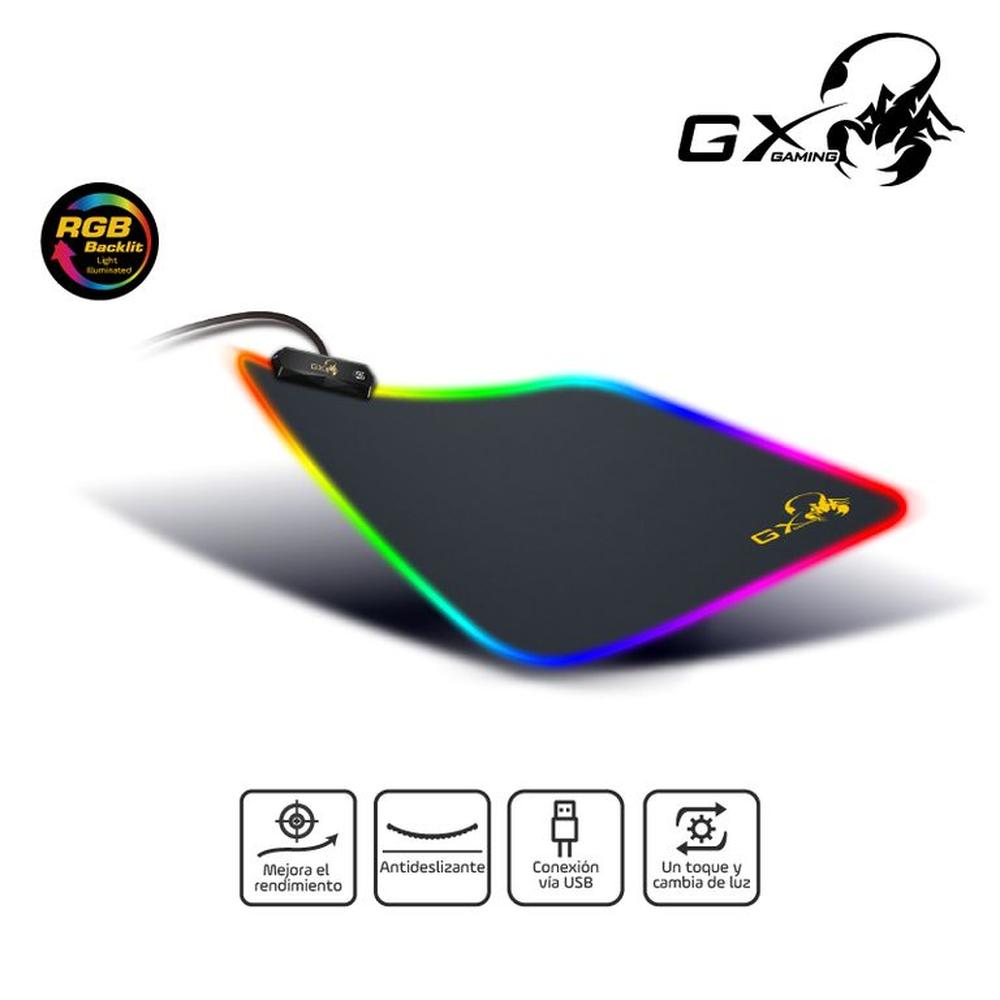 Pad mouse Genius GX-PAD 500S RGB Black