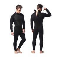 Wetsuit XL Neopreno 3mm Negro Cierre Espalda