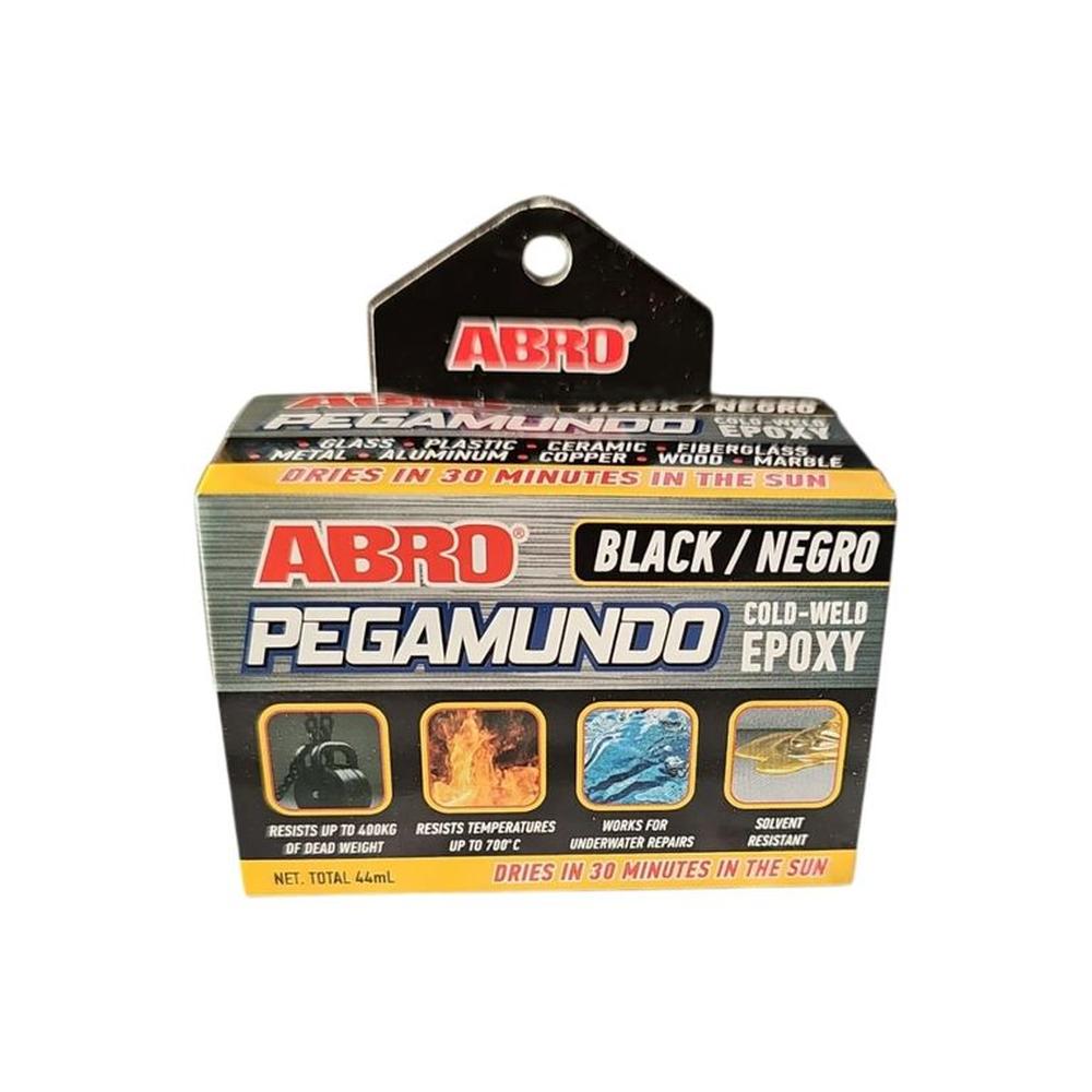 ABRO Pegamento Epóxico PegaMundo Negro 44mL