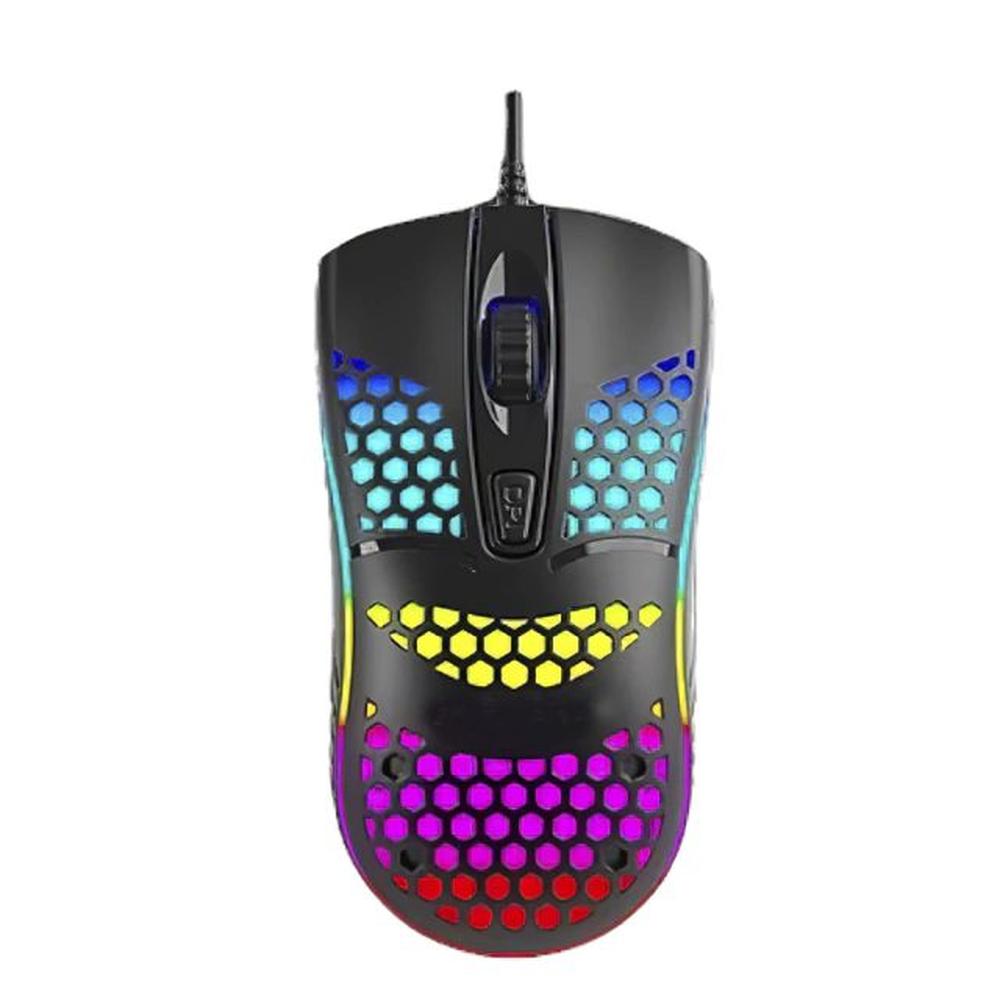 MOUSE OFICINA LED RGB DN-N702 – Producto Reacondicionado A