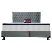 DORMITORIO KAMAS KING DER PRINZ + CABECERA AÉREA CAPITONEADA - GRIS