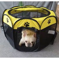 Corral Plegable Portatil Jaula Para Mascotas Bebes - Talla S