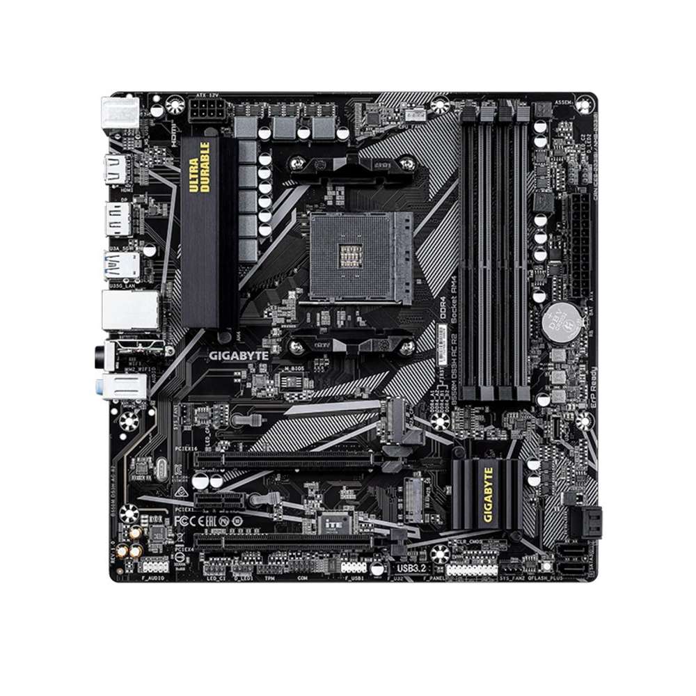 Motherboard Gigabyte B550M DS3H AC R2, Chipset AMD B550 Socket AMD AM4, micro-ATX