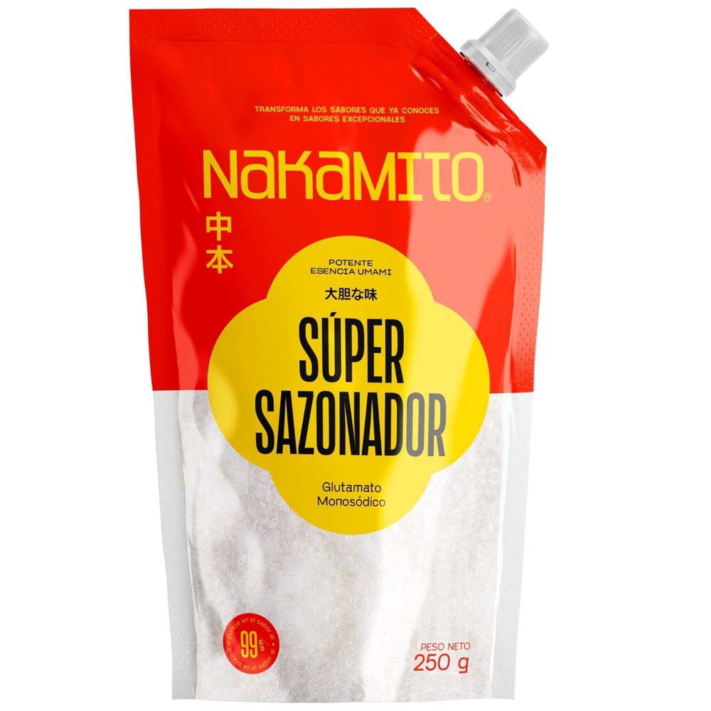 Glutamato Monosódico NAKAMITO Doypack 250g