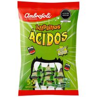 Caramelos Ácidos AMBROSOLI Ambrujos Bolsa 270g