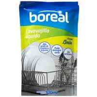 Lavavajilla Líquido BOREAL Limón Doypack 500ml