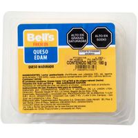 Queso Edam en Tajadas BELL'S FRESCOS Paquete 180g