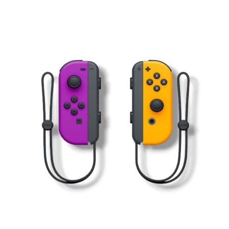 Controles JOY-CON PARA NINTENDO SWITCH MORADO Y NARANJA