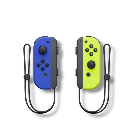 Controles JOY-CON PARA NINTENDO SWITCH AZUL Y AMARILLO NEON