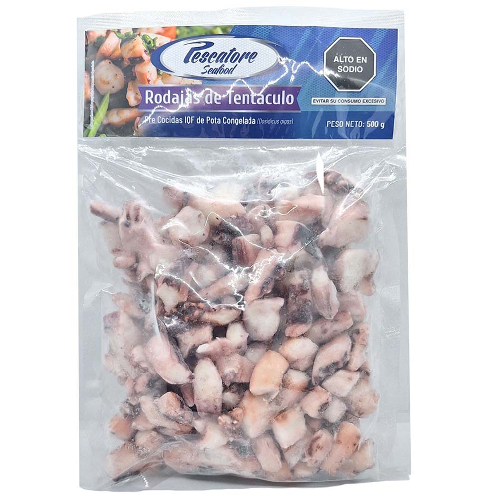 Rodajas de Tentáculos PESCATORE Paquete 500g
