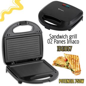  Sandwichera grill de 2 panes Imaco