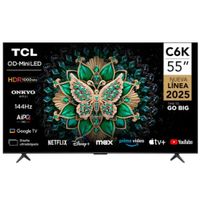 Televisor TCL Mini LED 55 UHD 4K Smart TV 55C6K