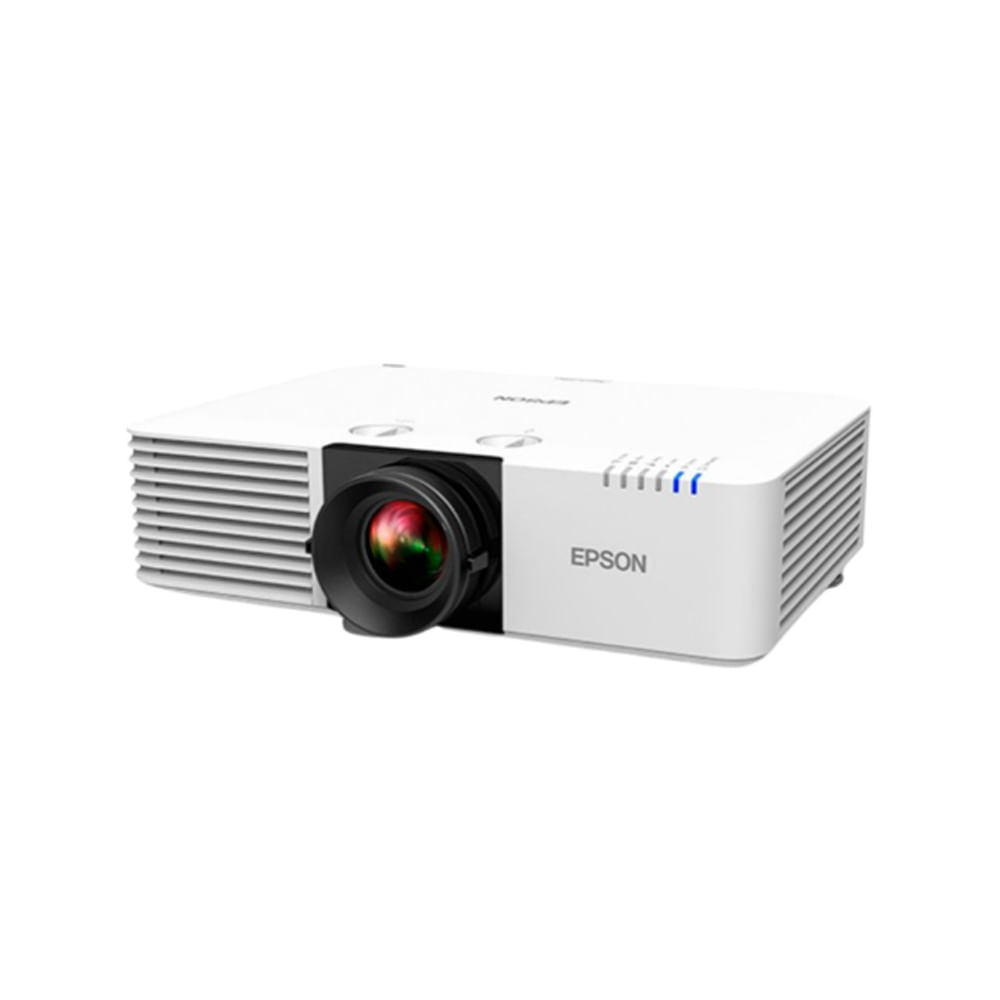 Proyector Láser Epson PowerLite L570U WUXGA 5,200 lúmenes, color blanco, ideal para presentaciones