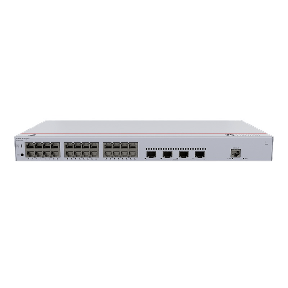 Switch Huawei eKitEngine S220-24T4X, 24PT x 10/100/1000BASE-T, 4PT x 10GE SFP+