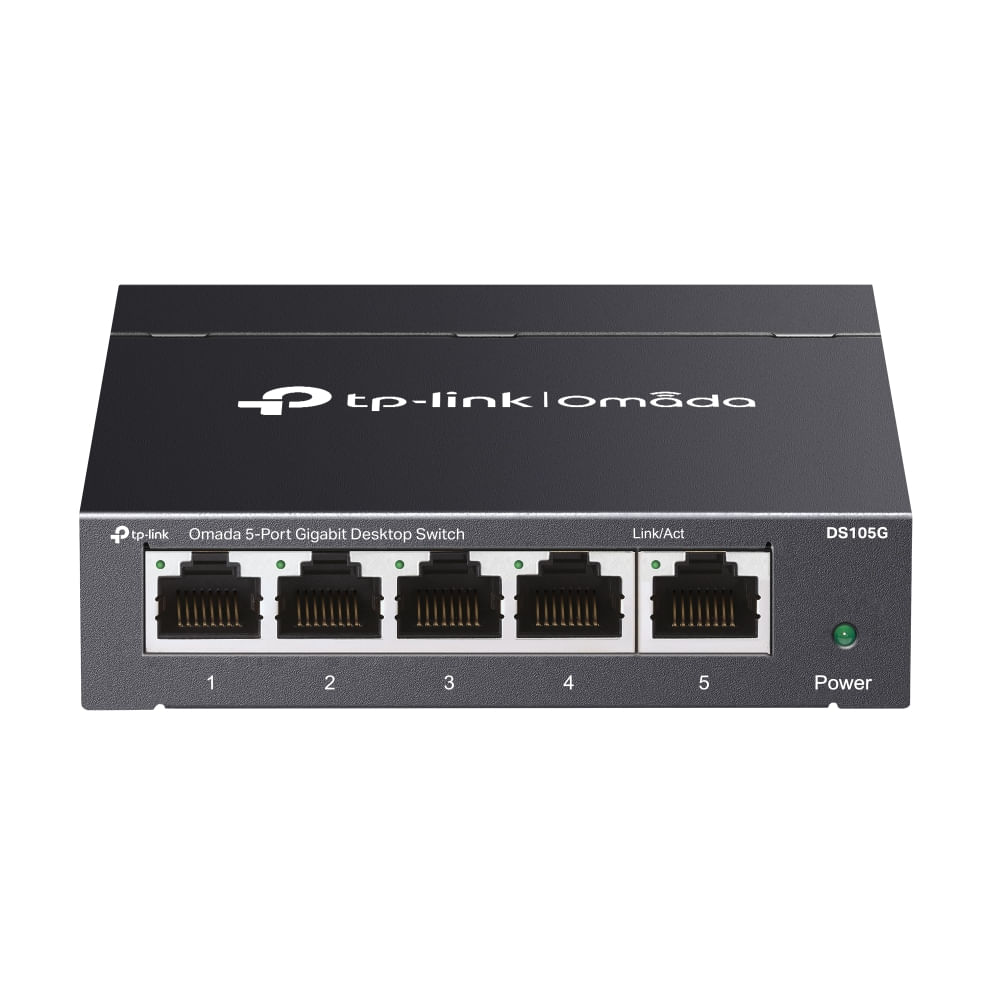 Switch TP-Link DS105G de 5 Puertos Gigabit Omada Unmanaged