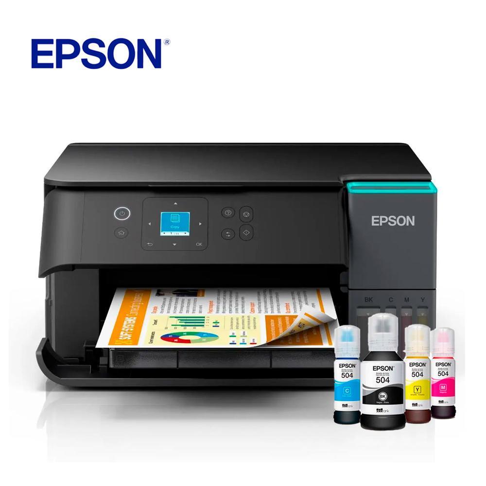 Impresora Epson L4360 multifuncional Wi-Fi duplex  de sistema continuo