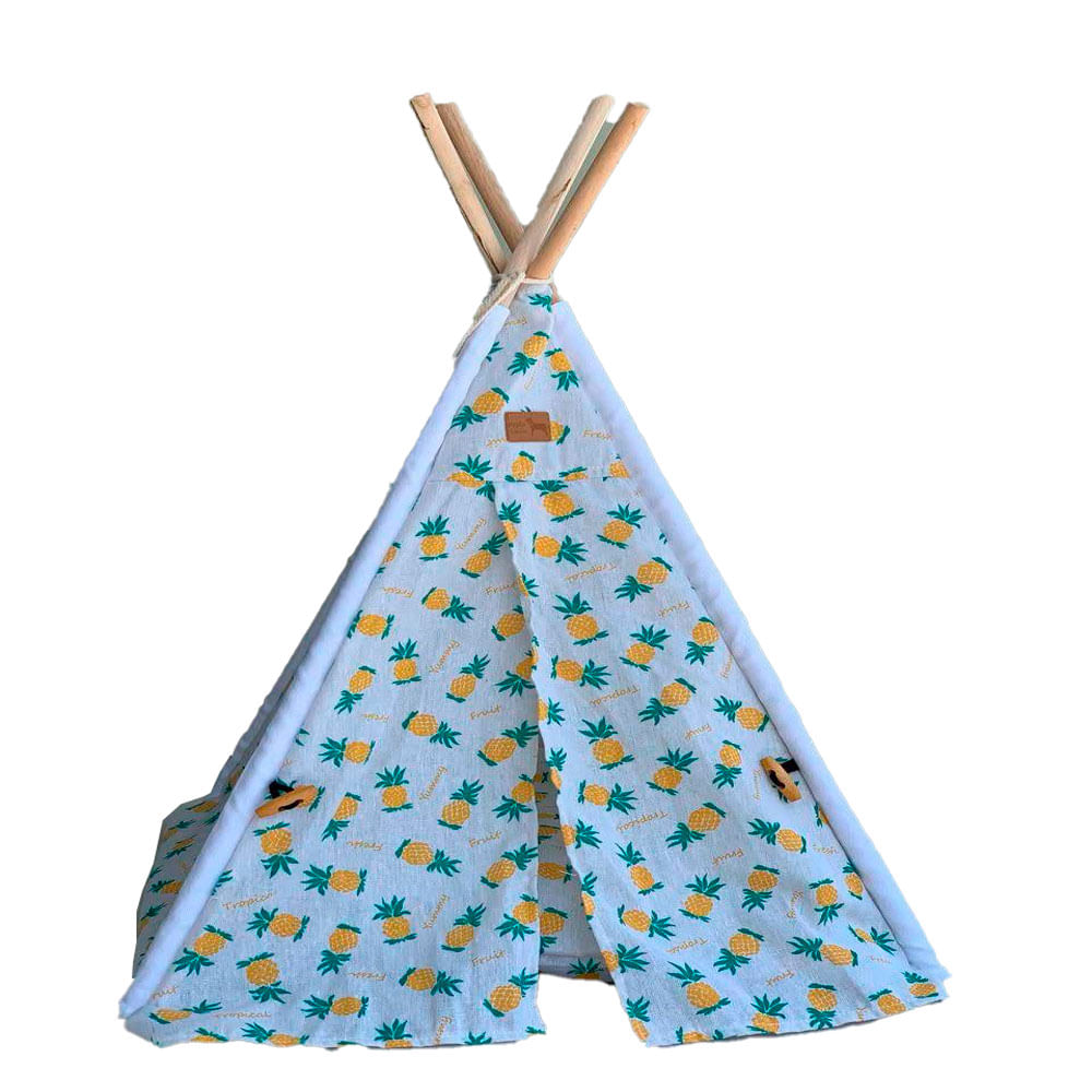 Cama Teepee Para Mascotas Pequeñas Perros Y Gatos Piñas