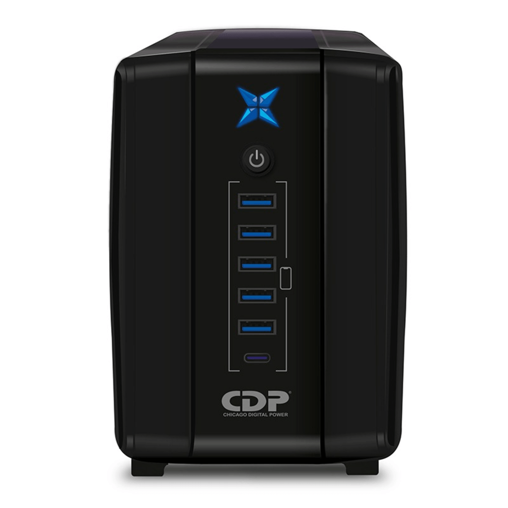 UPS CDP R-UPR758i, Interactivo, 750VA, 375W, 220Vca / 50/60Hz