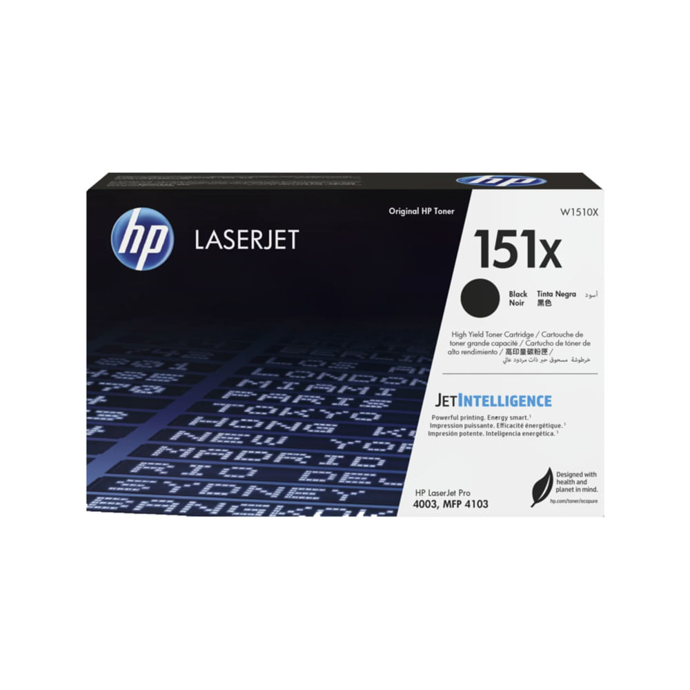 Cartucho de Tóner HP 151X Negro Original - 9700 Páginas de Alta Calidad para Impresoras HP