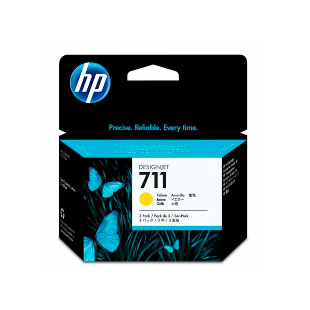 Tinta HP CZ136A Amarillo 3 Pack 29 ml | Ideal para Impresoras HP - Alta Calidad y Rendimiento