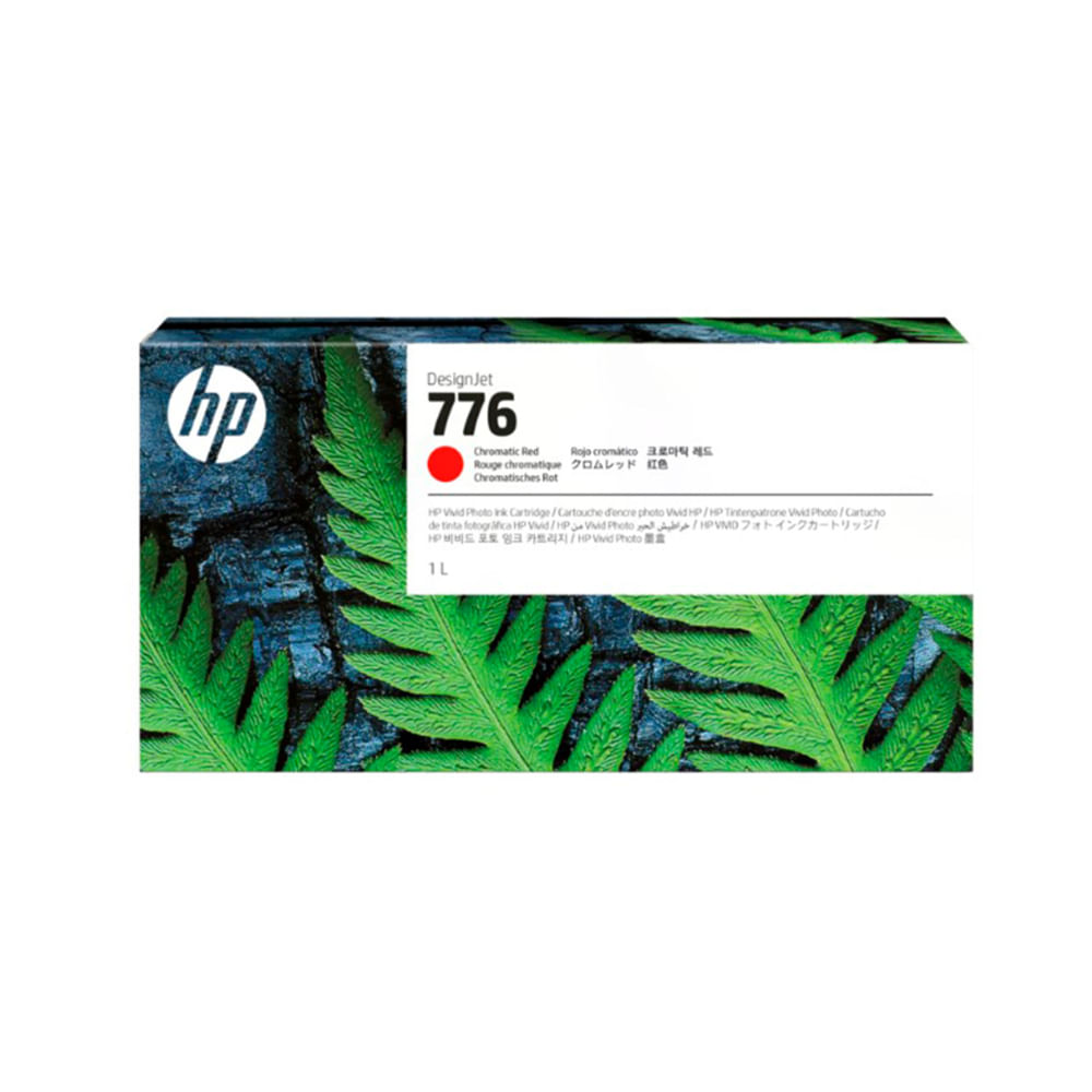Tinta HP Chromatic Red 1LT - Color vibrante y duración extendida para impresoras de calidad profesi