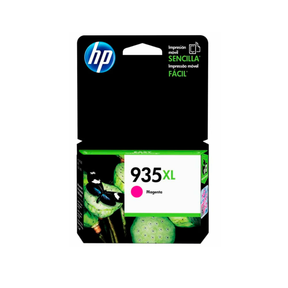 Tinta HP 935XL Magenta para Impresoras 6830 y 6230 - Alta Capacidad, 825 Páginas de impresión