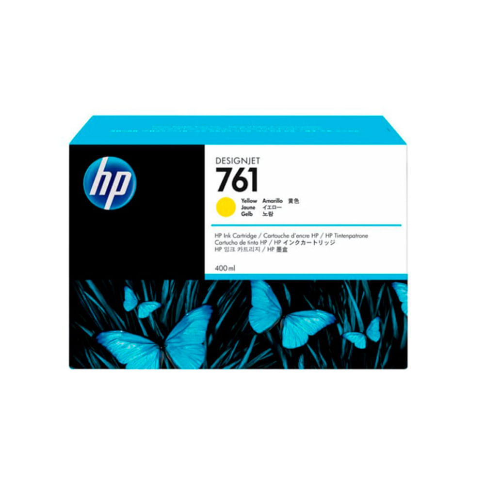 Tinta HP CM992A Amarilla 400ml - Alta Calidad para Impresoras Compatibles, Colores Brillantes y Dur