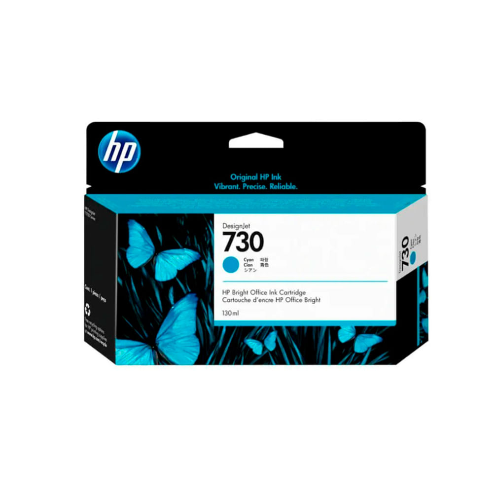 Tinta HP P2V62A de 130ml en Cyan para Impresoras: Calidad de Color Superior y Rendimiento Optimizad