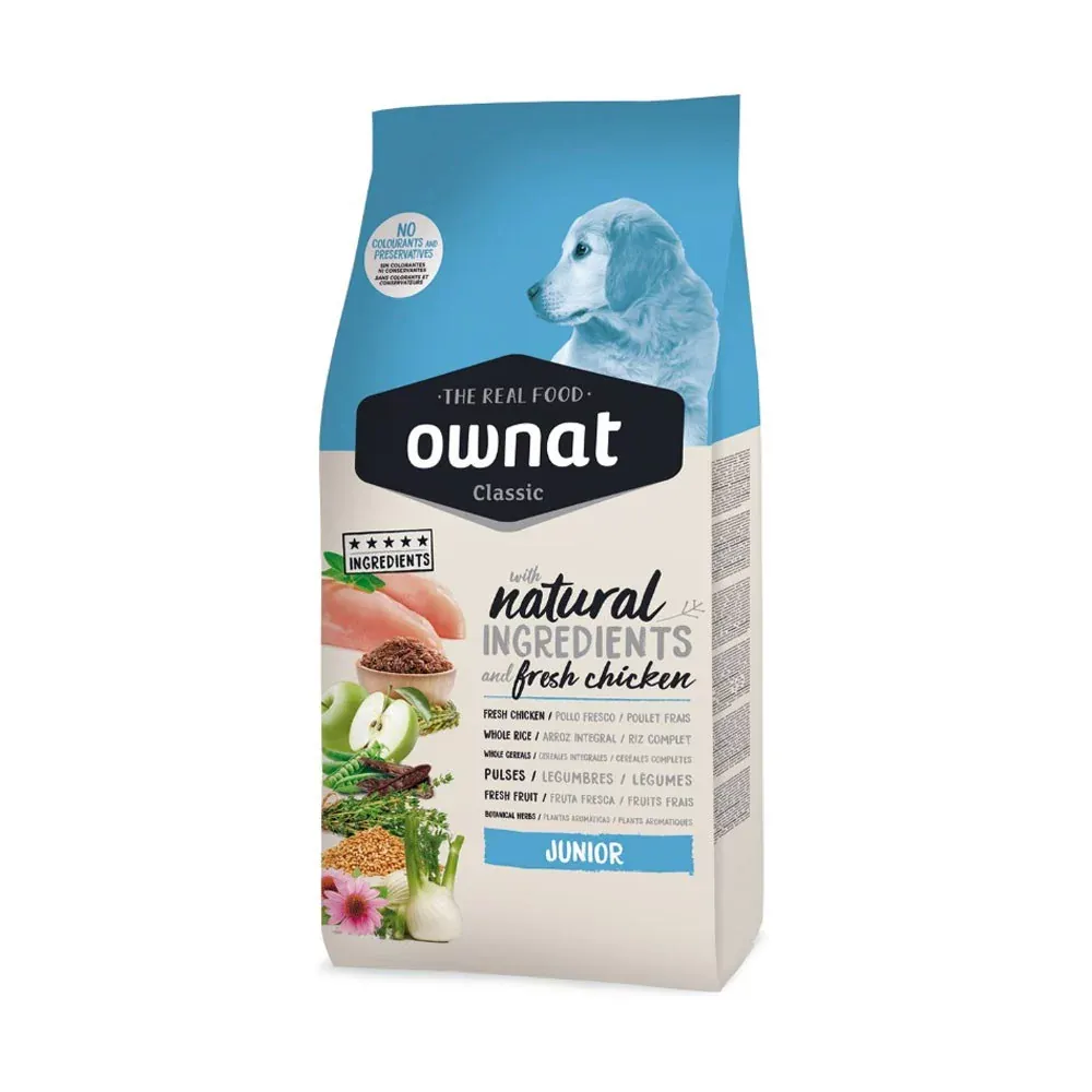 Alimento Ownat Classic Cachorro Junior 4kg