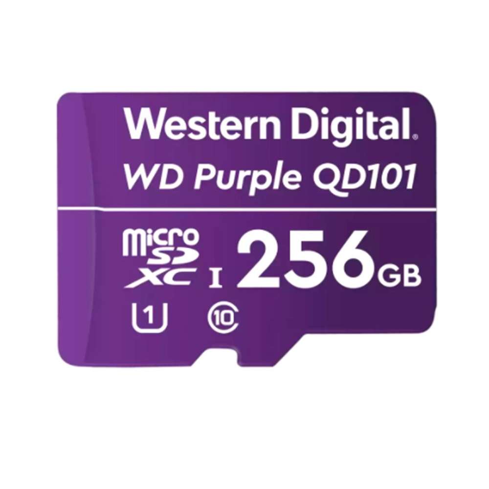 Memoria Flash microSD WD Purple 256GB SC QD101