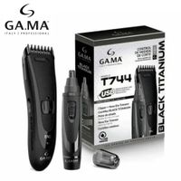 Maquina clipper Gama Black Titanium Nasal Gama - T744