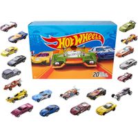 HOT WHEELS PAQUETE 20 AUTOMÓVILES ESTILOS PUEDEN VARIAR