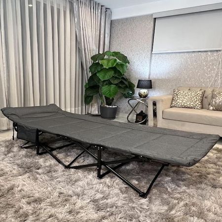 Cama Plegable Portátil con Almohadilla Integrada