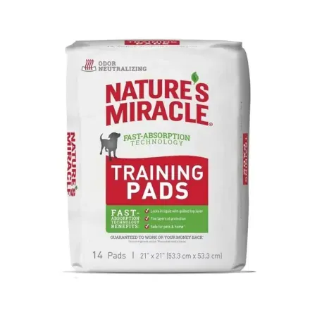 Nature’s Miracle Pañal de piso Entrenamiento Perros 14und