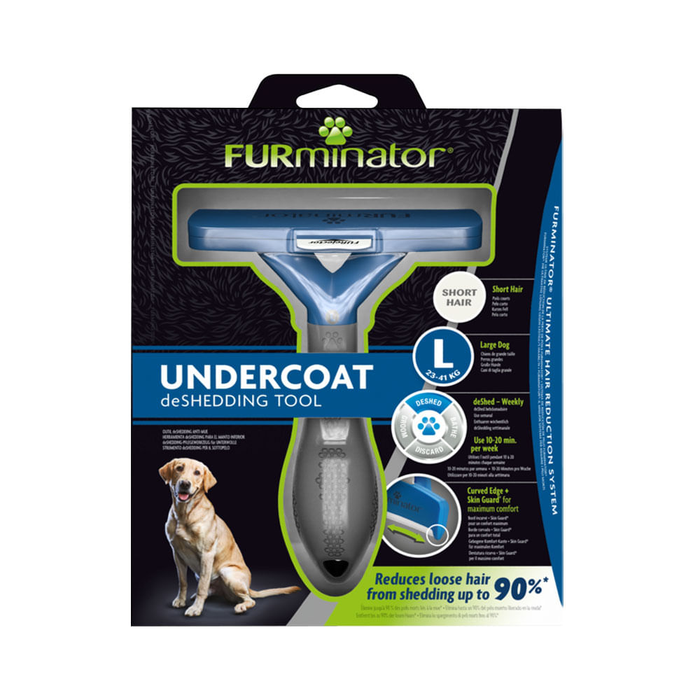 Furminator Cepillo Deslanador Para Perros Grandes Pelo Corto