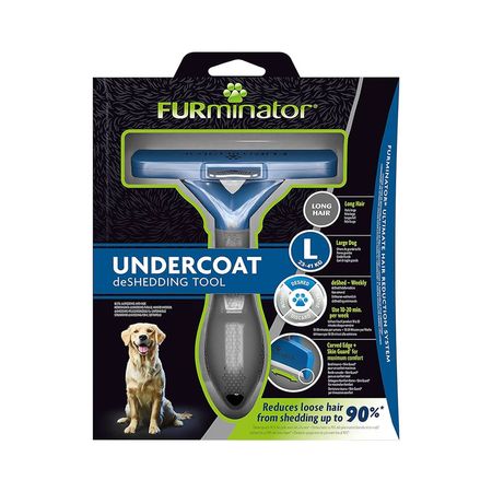 Furminator Cepillo Deslanador Para Perros Grandes Pelo Largo