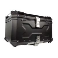 Cajuela de Aluminio 55L de Capacidad Generico Box -x ideal para motos