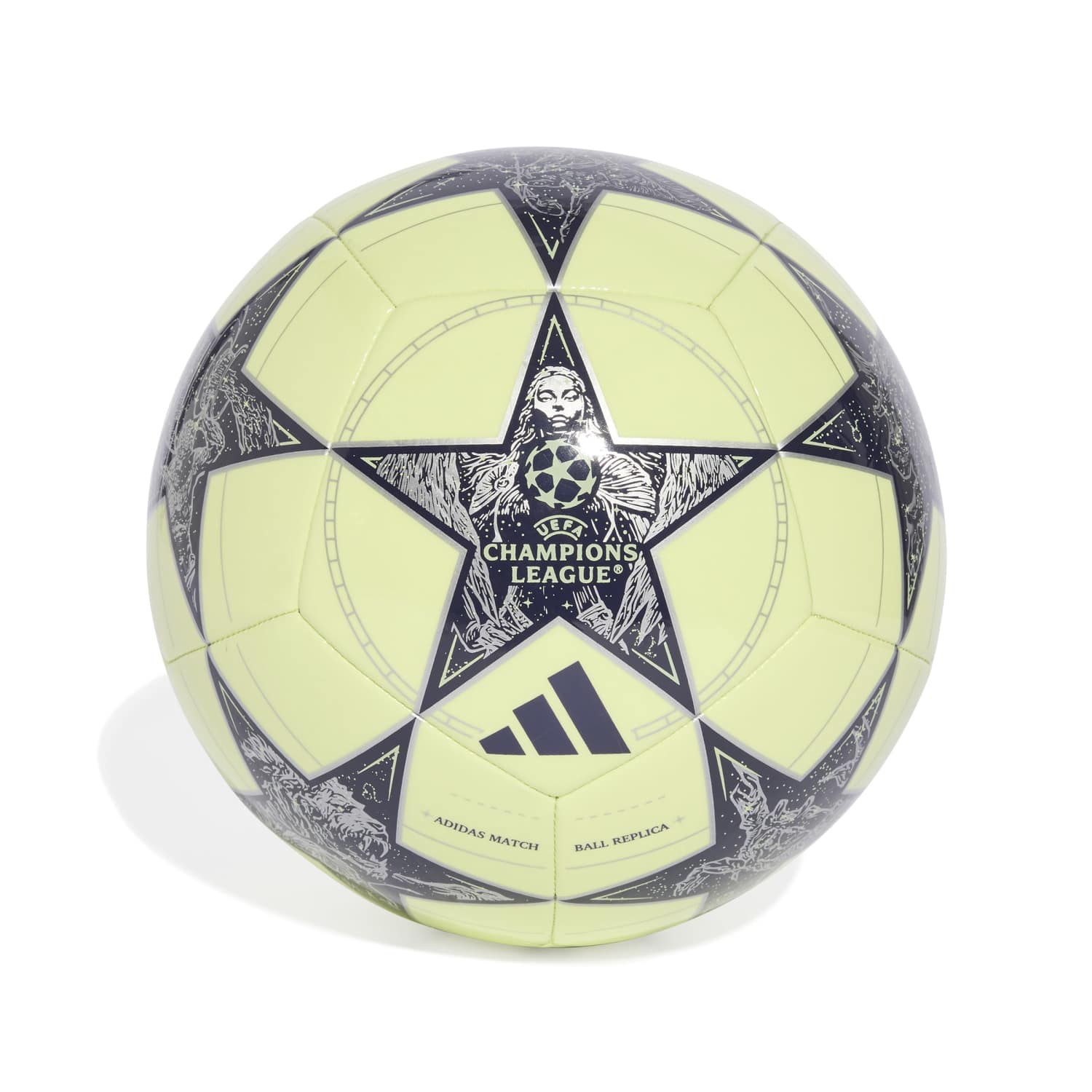 Pelota De Futbol Adidas Unisex Ucl Rm Clb Jn7307 Verde