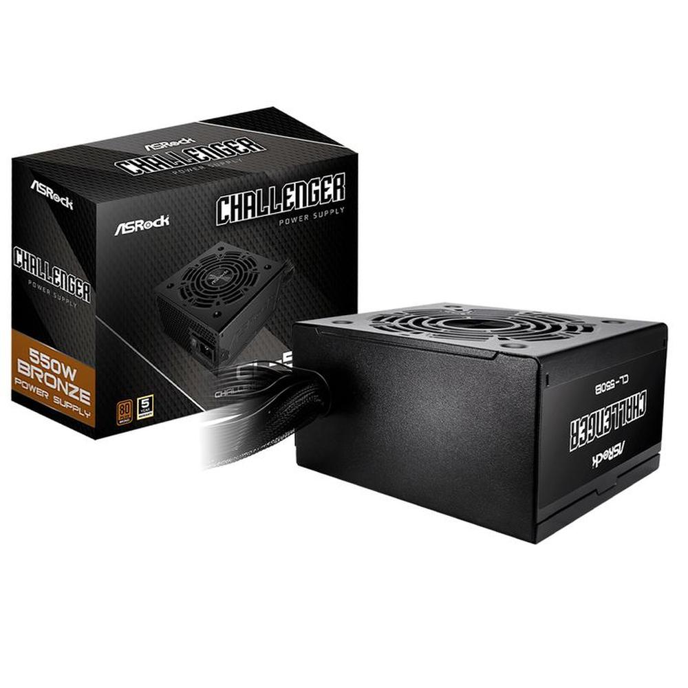 FUENTE DE PODER ASROCK 550W 80 PLUS BRONZE
