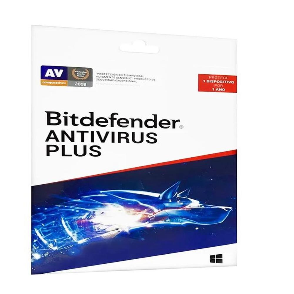 ANTIVIRUS BITDEFENDER PLUS BLISTER 1PC