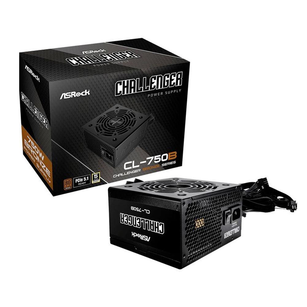 FUENTE DE PODER ASROCK 750W 80 PLUS BRONZE