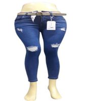 PANTALON SKINNY DESTROYER AZUL
