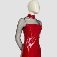 Vestido de cuerina para dama - In Vogue Paris