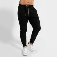 buzo jogger de algodón para hombre negro Arcoi